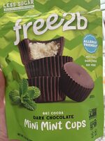 Mini Dark Chocolate Mint Cups