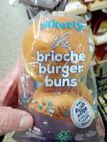 The brioche burger buns