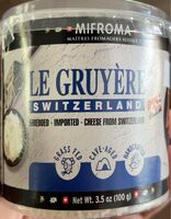 Mifroma shredded le gruyere cheese