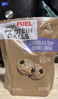 Chocolate Chip Cookie Dough Protein Balls