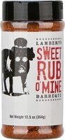 Sweet Rub O'Mine Barbeque
