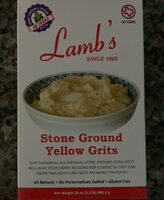 Lamb's stone ground yellow grits