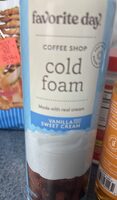 Cold foam