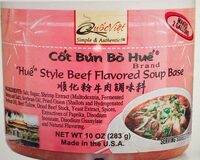 Hue style beef flavored soup base