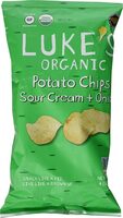 Sour cream and onion potato chips