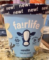Vanilla light ice cream