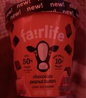 Chocolate peanut butter ice cream