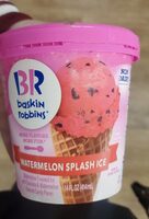 Watermelon splash ice