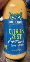 Citrus zest dressing marinade