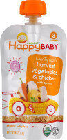 Organic stage baby food hearty meals harvest