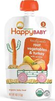 Organic stage baby food hearty meals root vegetables