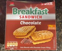 Breakfast sandwich chocolate