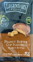Peanut butter cup flavored peanut butter