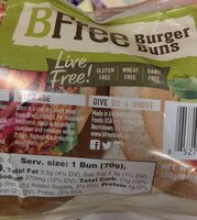 Bfree Burger Buns