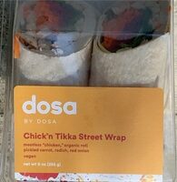 Chick’n Tikka Street Wrap