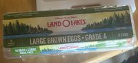 Land O lakes large brown eggs