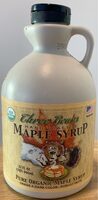 Pure Organic Maple Syrup