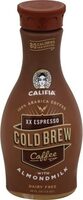 Double Espresso Cold Brew Coffee With Almond Milk