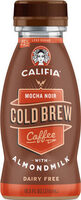 Mocha Cold Brew Coffee With Almondmilk