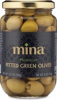 Moroccan pitted green olives