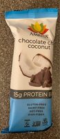 Protein bar chocolate chip coconut