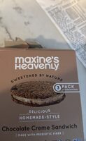 Maxine's Heavenly Chocolate Creme Sandwich cookie