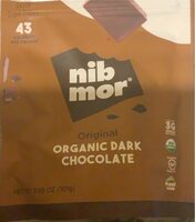 Nib mor organic dark chocolate snacking bites