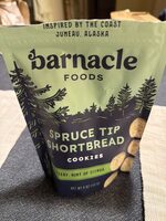 Spruce Tip Shortbread Cookies