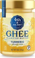 Turmeric grassfed ghee butter by ounce