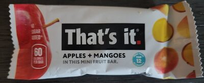 Aples + Mangoes Mini Fruit Bar