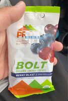 Organic Bolt Energy Chews Berry Blast