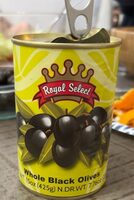 Whole Black Olives