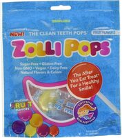 Clean teeth lollipops