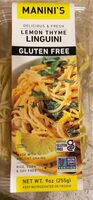 Lemon thyme Gluten free pasta