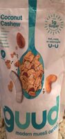 Coconut cashew modern muesli cereal