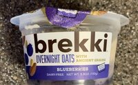 Blueberries Overnight Oats