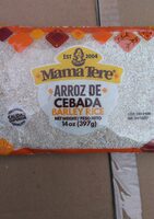 Mama tere, barley rice