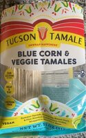 Blue corn amd veggie tamales
