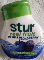 Real Fruit Blue & Blackberry Flavored Liquid Water Enhancer