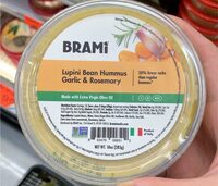 Lupini Hummus, Garlic & Rosemary