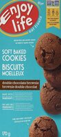 Double chocolate softbaked cookies