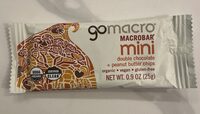 Organic MacroBar Mini Double Chocolate + Peanut Butter Chips