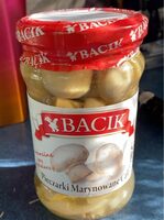 Whole marinated mushrooms