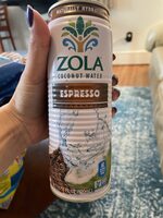Zola Espresso Coconut Water