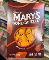 Plant-Based Cheddar Flavor Crackers