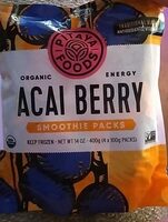 Organic Acai + Guarana Smoothie Packs