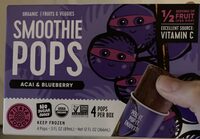 Smoothie Pops Acai & Blueberry