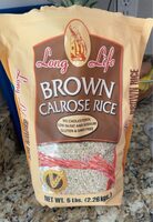 Brown rice calrose rice