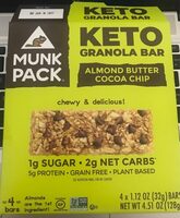 Granola Bar, Almond Butter Chocolate Chip