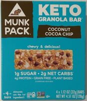 Granola Bar, Coconut Chocolate Chip